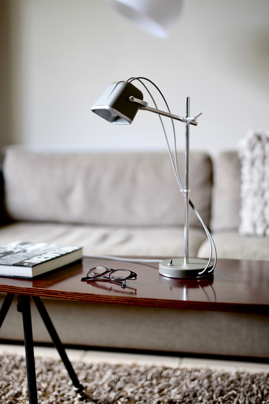 Photo Noir Roy Table Lamp for Modern Art Style Living Room