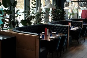 Photo wood pendant light